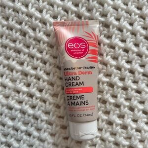 eos Ultra Derm Shea Hand Cream in Pink & White Tube